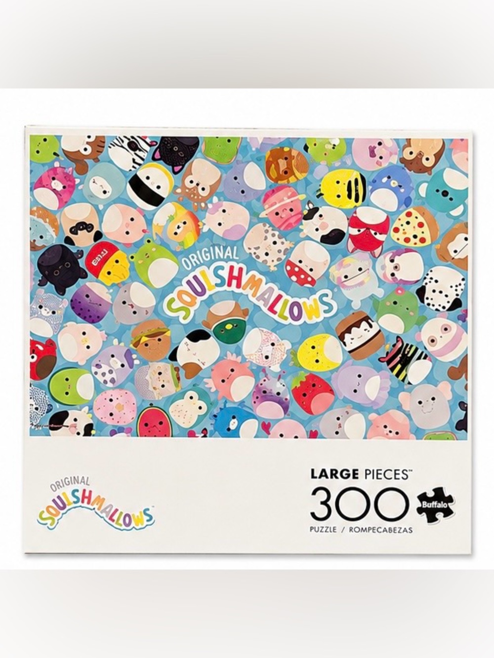 Squishmallows Multicolor Character 300-Piece Puzzle